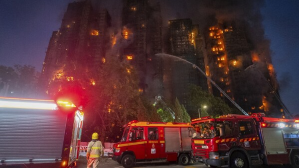 Hong Kong: 44 dead as fire engulfs high-rise buildings; over 250 people still unaccounted for