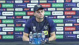  Namibia's Gerhard Erasmus upset aft  deficiency  of nighttime  signifier    earlier  India match