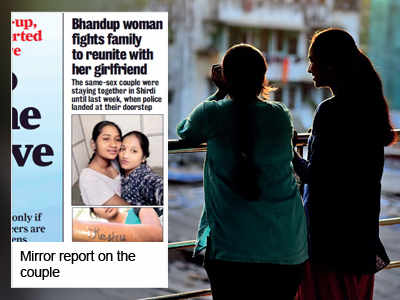 Lesbian couple, separated by families, back together in Mumbai
