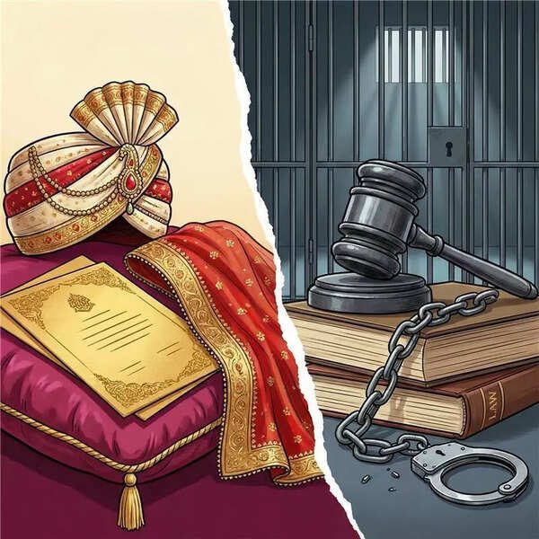 From shaadi break to jail return: Bail journey ends fast