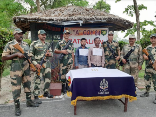 BSF seize gold biscuits along Indo-Bangla border