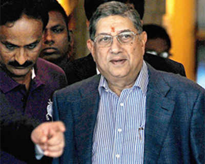 BCCI to call SGM to unseat Srini from ICC