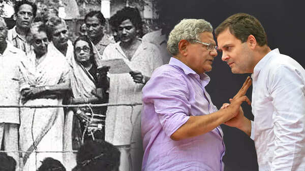 How Yechury went from Indira’s tormentor to Rahul’s mentor