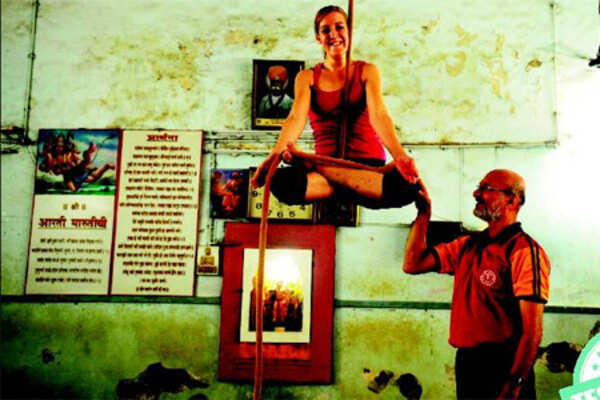 Rid yourself of all fears with rope Mallakhamb
