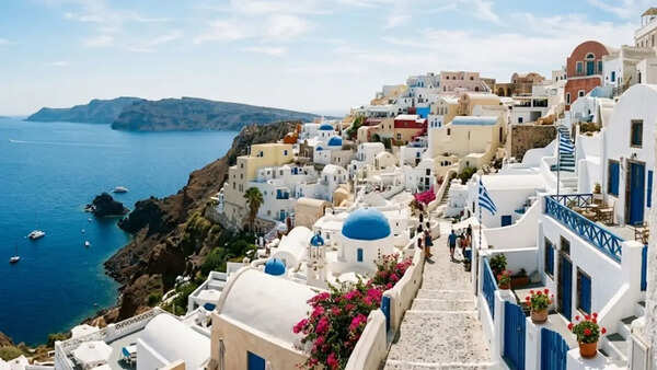 Why are Greek island houses painted blue and white: The surprising history has more to do with survival than beauty