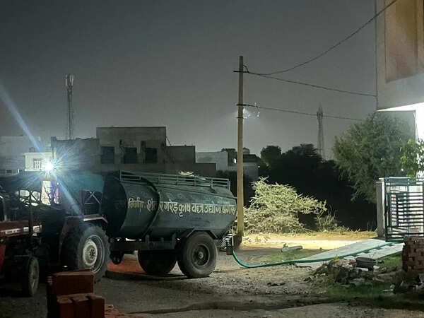 Irregular tanker water supply hits residents on Jaipur’s outskirts