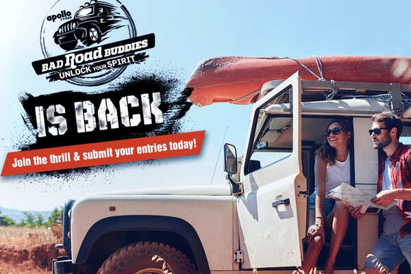 Connect with your inner adventurer & feel the adrenaline rush again with Apollo Tyres’ new edition of Bad Road Buddies