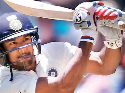 Mayank Agarwal impresses on debut as India finishes Boxing Day Test Day 1 at 215/2