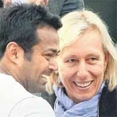 Navratilova inspired French Open victory, says Leander Paes