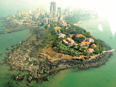 Mumbai: City-based NGO alleges beach at Raj Bhavan is being buried by tetrapods and a small road, sends strongly worded letter