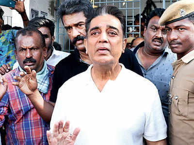 Kamal Haasan: Had the crane fallen inches away, I would have been in the mortuary