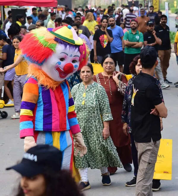Interactive activities draw crowds on lively Sunday at Bengaluru Happy Streets