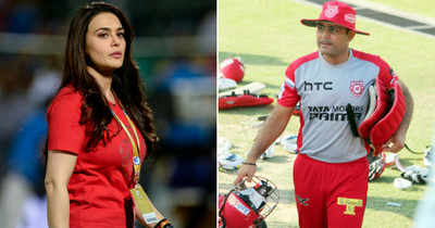 IPL 2018: Kings XI Punjab co-owner Preity Zinta slams Virender Sehwag after defeat against Rajasthan Royals; angry Sehwag could quit the franchise