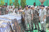 Chhattisgarh: 34 Maoists surrender across Bastar region on deadline day; Huge dump of gold, cash recovered