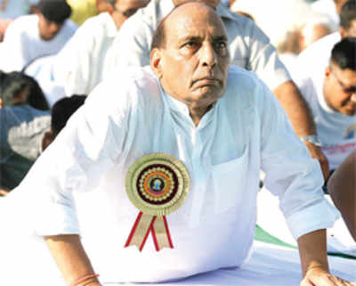 Rajnath asks students not to be ‘English’