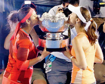 Thank you Martina, Sania lauds partner after doubles triumph