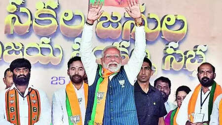 Wind blowing in our favour, says PM Modi