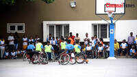 Wheelchair Basketball match organised by Sittruli foundation 