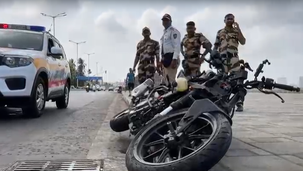 3 killed after speeding motorcycle hits pedestrian at Marine Drive in Mumbai