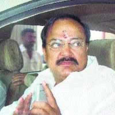 Close shave for Venkaiah