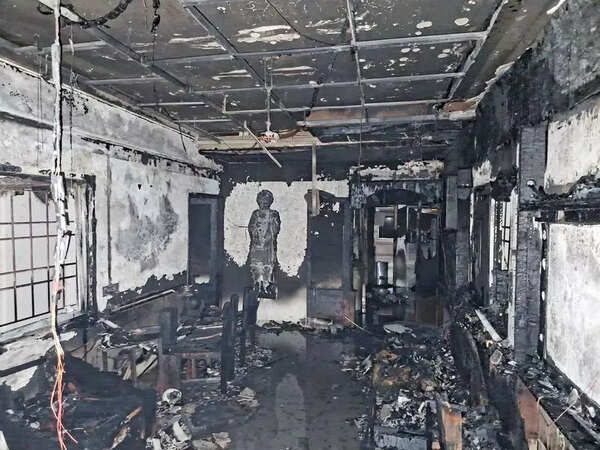 92-year-old woman, son die in apartment blaze