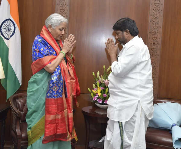 Bhatti meets Nirmala, seeks ₹5,000cr aid under SASCI