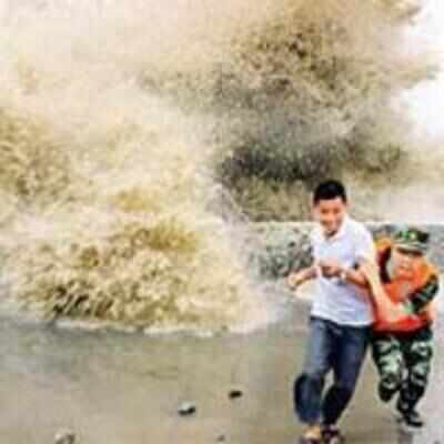 Two dead, 100 injured as Typhoon Soulik hits Taiwan