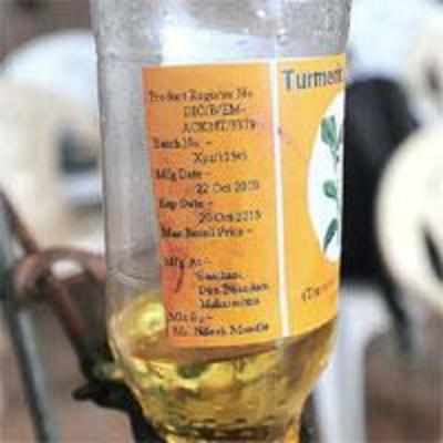 Tank up with turmeric oil