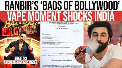ranbir kapoor vape The Ba***ds of Bollywood: NHRC seeks action report on complaint against Ranbir  Kapoor over vaping scene in the Aryan Khan series
