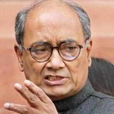 Lokpal promise fulfilled, yet Anna is harming Congress: Digvijay