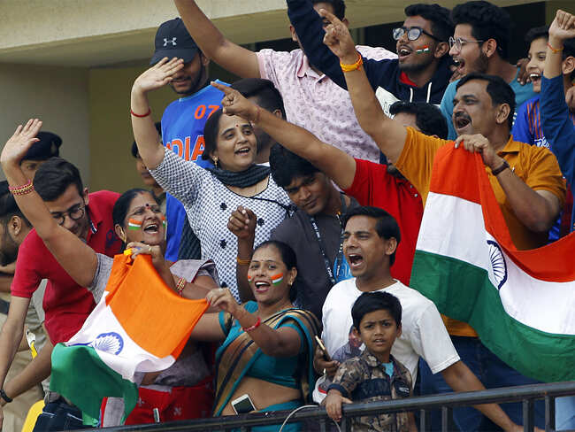 Indore Test: Early-morning crowd greets Indian players on arrival