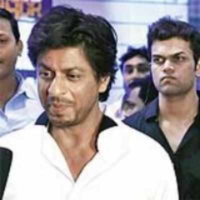 SRK works, so does his shoulder