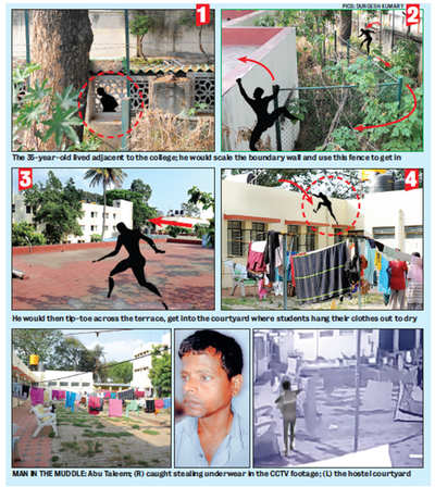 Here's how the Bengaluru underwear thief who struck Maharani college women's hostel was nabbed