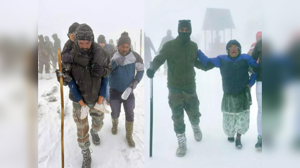 Rescue operation in Sikkim snowfall
