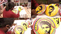 Kolkata artist pays homage to Sushant Rajput through his paintings 