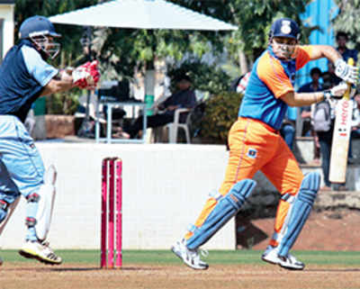 At DY Patil, India’s greatest match-winner dazzles briefly