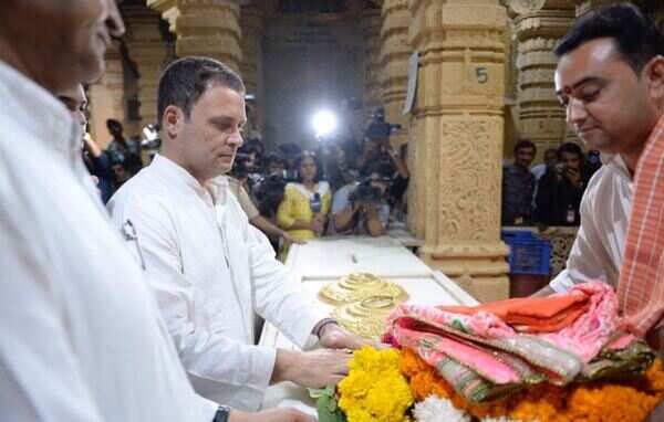 Somnath temple visit: Rahul Gandhi listed as 'non-Hindu'