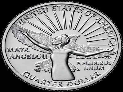 Poet Maya Angelou is first Black woman to appear on US coin