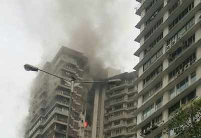 Two killed as major fire breaks out in south Mumbai