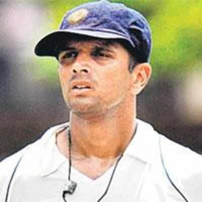 Dravid gets out cheaply against Tripura
