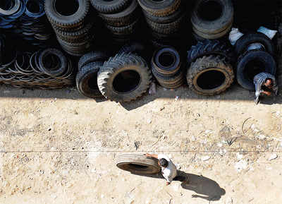 Story behind the photo: Tyred, not tired