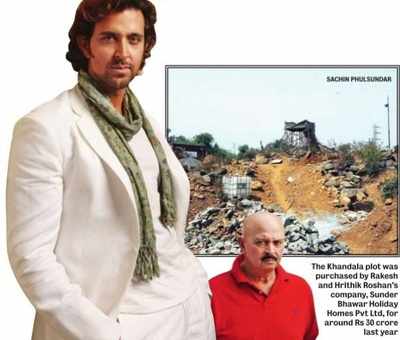 Hrithik Roshan, father's Khandala estate usurped burial ground, govt's land'