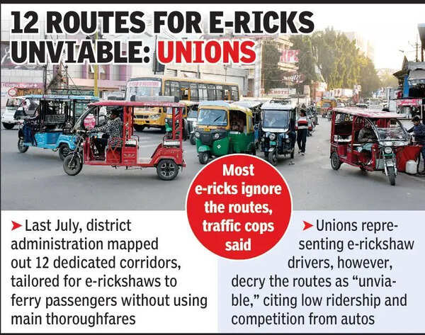 E-rick ‘ban’ still on paper as commuters negotiate chaos