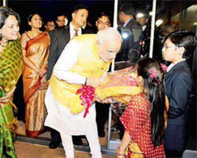 No red tape, only red carpet: Modi to Japan