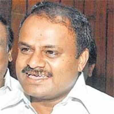 Kumaraswamy to send JD(S) MLAs packing to Amby Valley