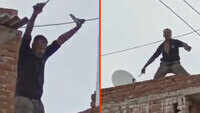 Tamanche pe disco: Mentally unstable man dances with firearms, shot at by cops in UP 