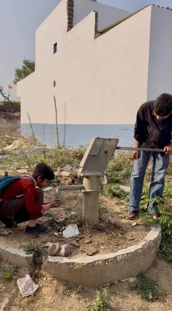 Water trickles from taps, 7k Noida residents fall back on borewells for daily use