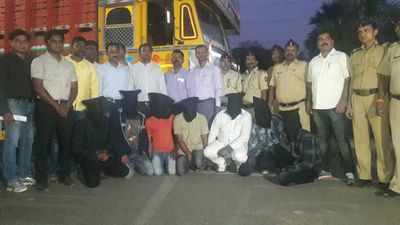 Palghar: Seven held for robbing truck carrying goats