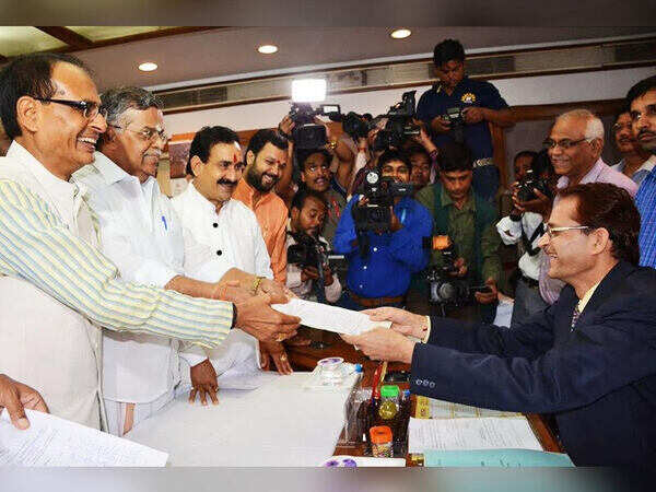 BJP’s L Ganesan files nomination for Rajya Sabha