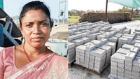 'Trash gave me my identity':  Chhattisgarh tribal woman turns discarded paper into brick unit